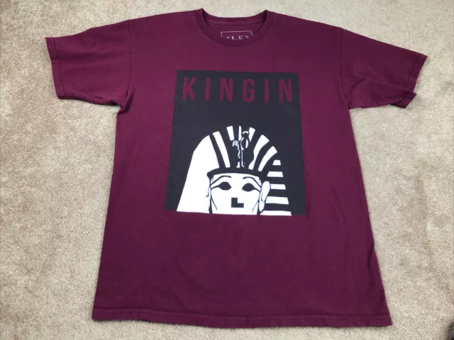 Last Kings Tyga Maroon T-Shirt Size Large
