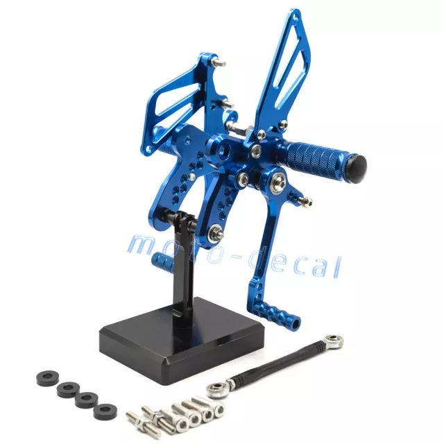 CNC Rearset Footrest Foot Pegs Pedals Shifter For 1999-2012 Hayabusa GSX1300R