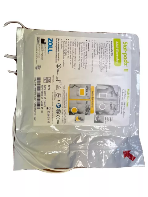 Zoll Stat-Padz II HVP Multi-Function Electrodes