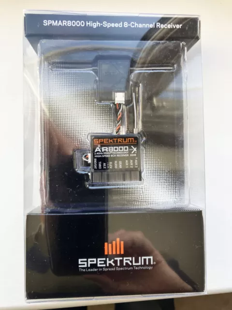 Spektrum AR8000. 8-Channel DSM Transmitter. New in its packaging.