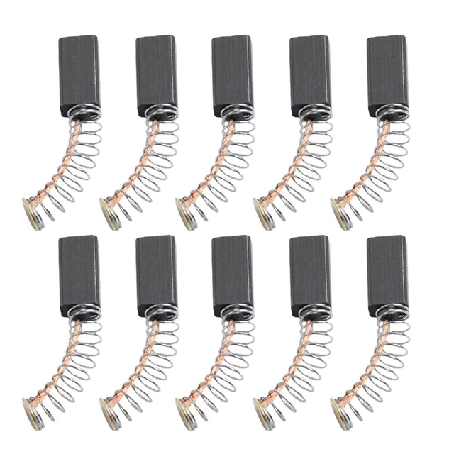 4 Spazzole A Carbone 22x16x6mm Per Motori Elettrici - Per Smerigliatrici, Trapani E Utensili - Foto 2