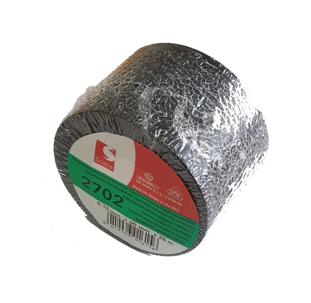 Nastro 19 Millimetri Nero In PVC Scapa Elettrici 2702