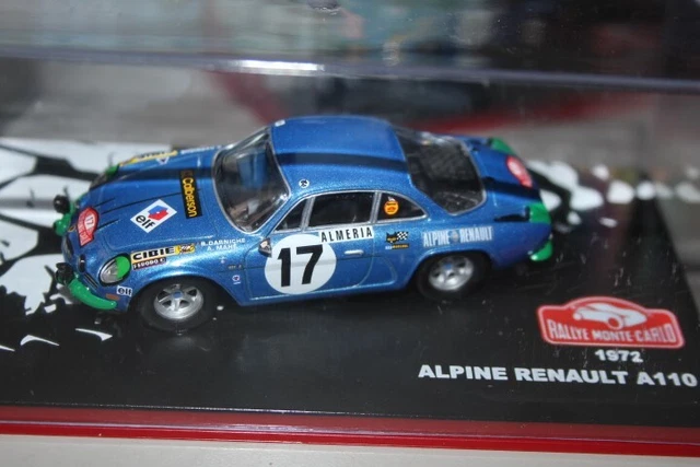 Miniature IXO Renault 17 N°2 - Rallye Pays De L'Est 1977 - échelle 1/43, état Très Bon