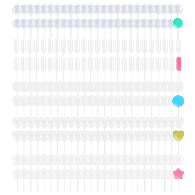 Get Creative with 250 Plastic Transfer Pipettes Perfect for Pastry Baking