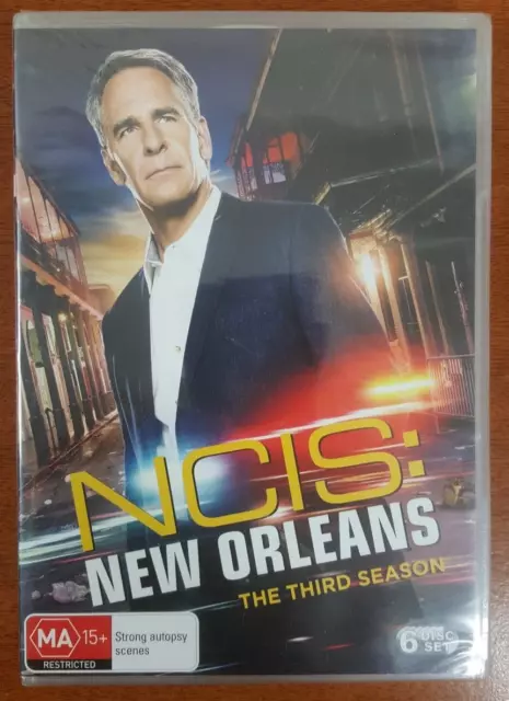 NCIS New Orleans The Third Season 3 Series Three  DVD Region 4 NEW SEALED