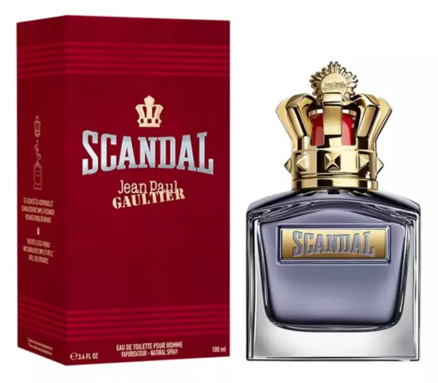 ✅ Jean Paul Gaultier - SCANDAL - Eau de Toilette pour Homme Herren-Duft 100ml ✅