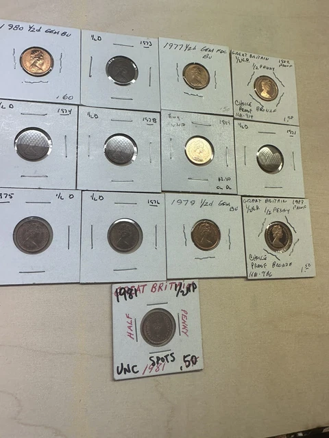 World Coins Lot Of 13 Coins # 218