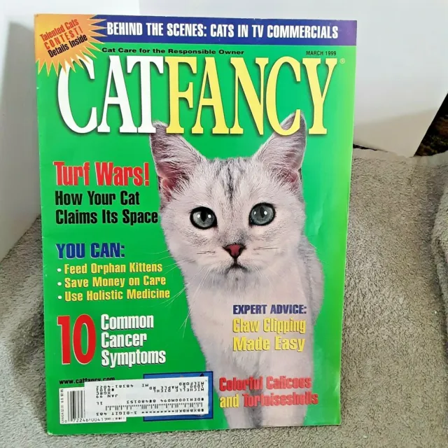 Cat Fancy Magazine March 1999
