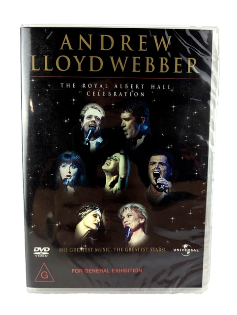 ANDREW LLOYD WEBBER : The Royal Albert Hall Celebration : NEW DVD