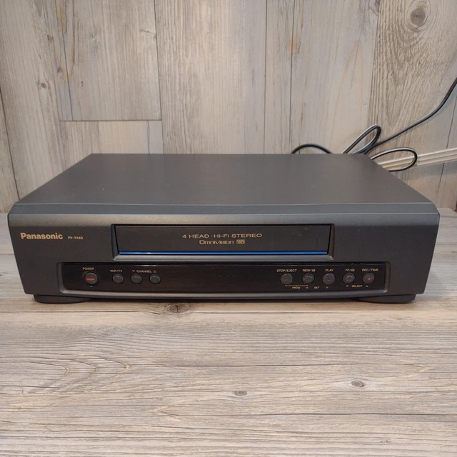 PANASONIC PV7450 OMNIVISION VHS HiFi 4 head Recorder VCR Player NO