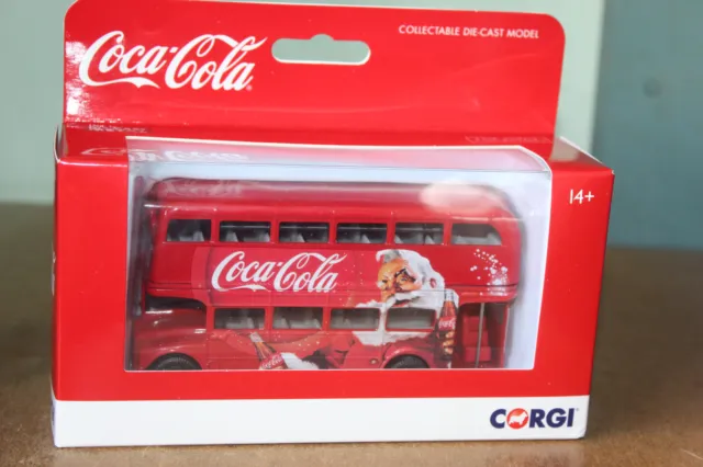 Corgi Classics 1:64 Roitemaster Bus - Coca Cola Christmas Gs82331