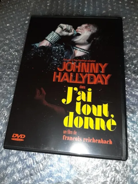 DVD Johnny Hallyday - J ai tout donné