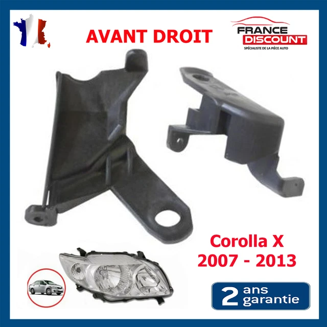 Kit Réparation Pattes Fixation Phare Gauche - Compatible LEON II, ALTEA, TOLEDO III - 5P0941057