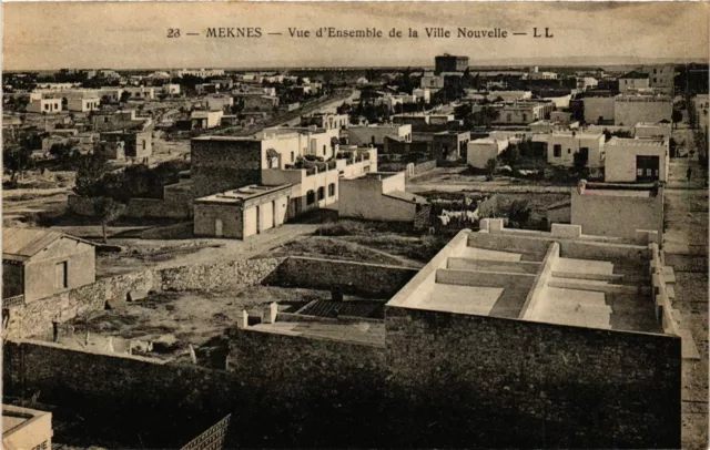 CPA AK Meknes - Vue d'Ensemble de la Ville Nouvelle MAROC (963690)
