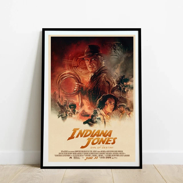 INDIANA JONES AND the Dial of Destiny 2023 Movies Poster £20.21