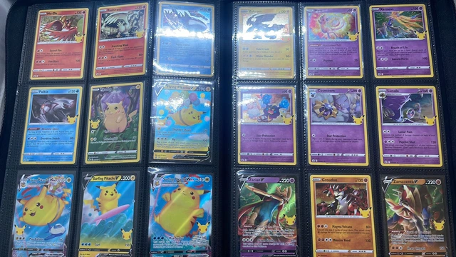 Pokemon 25th Anniversary McDonalds Promo Complete Master Set Holo+Non 50  cards