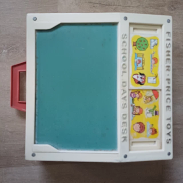 Pupitre De Jeux éducatif Fisher Price - Vintage 1978 - Lettres Et Chiffres