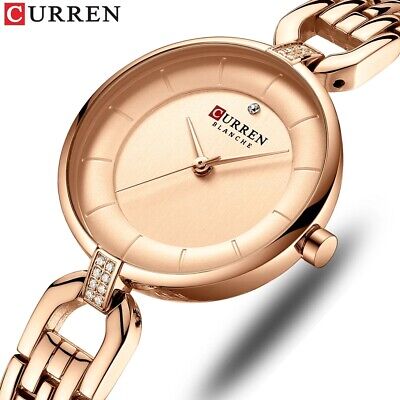 CURREN Women Quartz Watches Fashion Ladies Elegant Bracelet Wristwatch for Girls