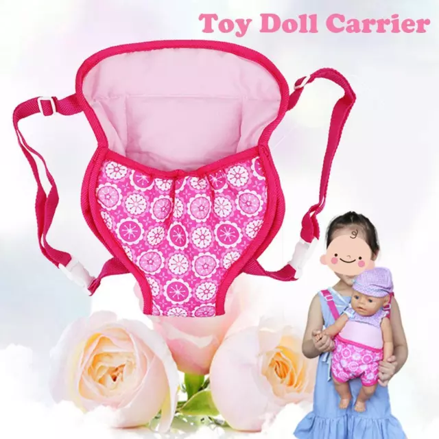 Doll Toys carrier backpack sleeping Clothes Baby Dolly ChildrensToy accessories