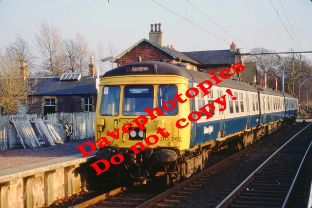 ORIGINAL 35MM Slide Diesel /Steam Train / Engine Railway 303 068 ...