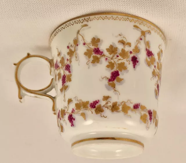 Antique Sevres Tea Cup & Saucer, Circa 1853  3