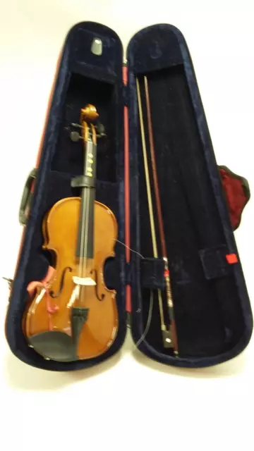 STENTOR 2 3/4 Student Violin With Hard And Soft Cases And Bow - Used - untested