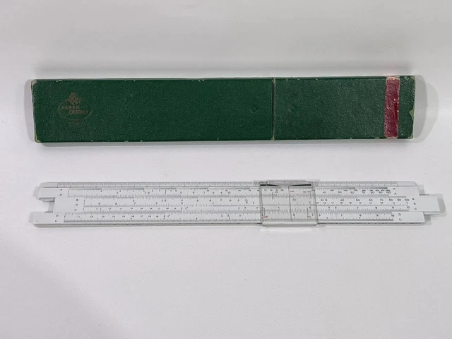 Faber Castell Lineal Rechenschieber Vintage in OVP Schreibwaren Zubehör HF44