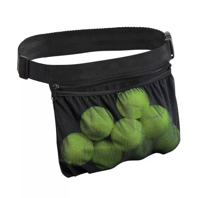 Large Capacity Ball Storage Waist Bag Tennis Ball Holder  Golf Accessory Bag