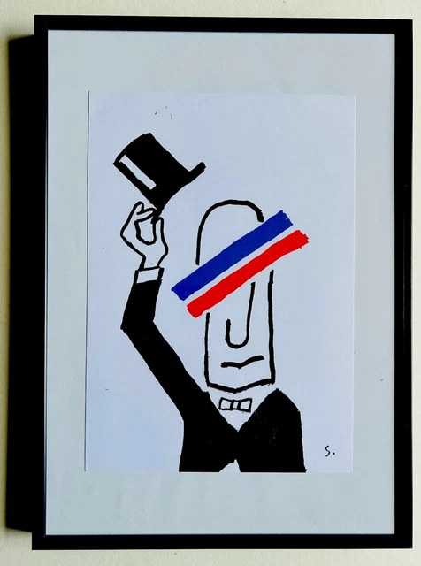 BOUSQUET Raymond - CARTE DE VŒUX AUTOGRAPHE SIGNÉE A Marko