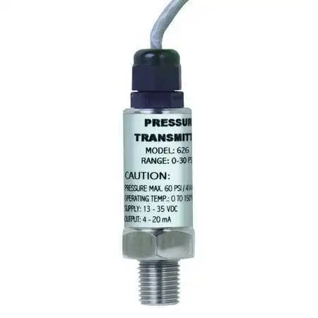 Dwyer Instruments 626-09-Gh-P1-E1-S1 Pressure Transmitter,0-50Psi,36 In Lead