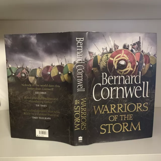 Warriors of the Storm by Bernard Cornwell. #9 Last Kingdom. 1st Edition H8