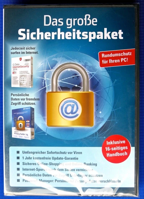 Das Grande Pacchetto di Protezione - Rundumschutz per Vostro PC - CD ROM +