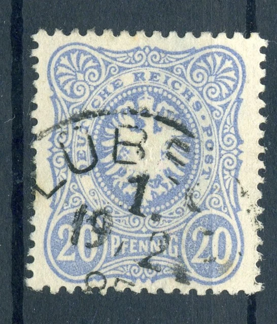 882253) DR Krone-Adler Nr. 42 aa gestempelt, geprüft Zenker