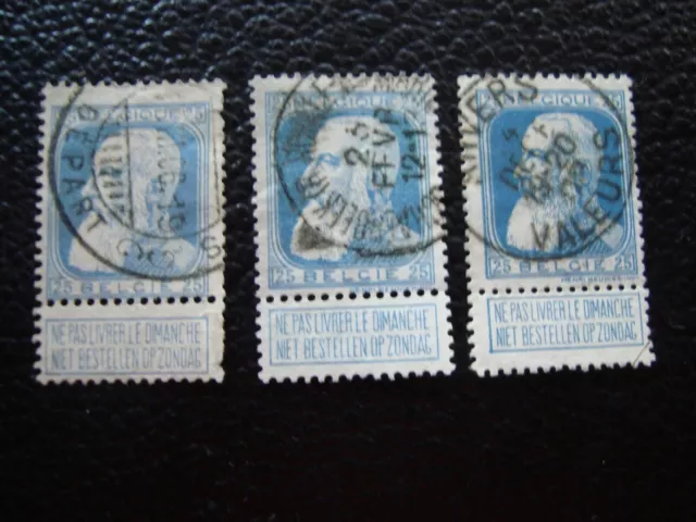 Belgien - Briefmarke Yvert / Tellier N° 76 x3 Gestempelt (A50)