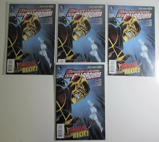 Green Lantern New Guardians Lot of 4 #23 DC Comics 2013 1st Print Comic Books