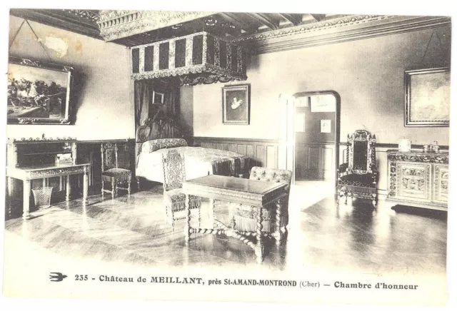 CPA 18 - Château de MEILLANT (Cher) - 235. Chambre d'Honneur