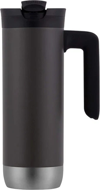 Coffee Travel Mug With Handle Stainless Steel Cup Tumbler Thermos Insulated 20oz