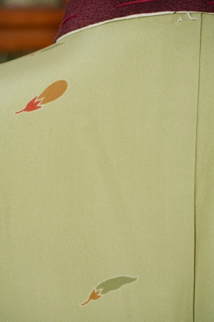 Dear Vanilla Japanese Juban Undergown Women's Kimono Genuine Vintage Mint 6