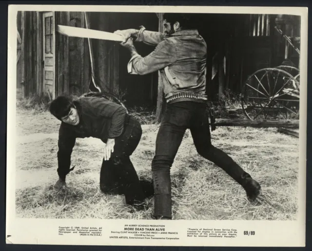 More Dead Than Alive ’69 CLINT WALKER WESTERN VERY RARE