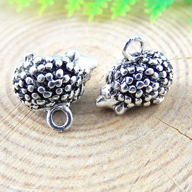 Antike Silber Ton Legierung Netter Lgel Charme Schmuck Handwerk 30 Stück 51254
