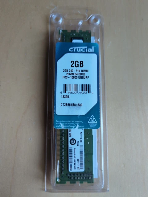 Elpida 4 Go 2Rx8 PC3-10600S DDR3 1333Mhz 204pin Mémoire RAM SODIMM portable