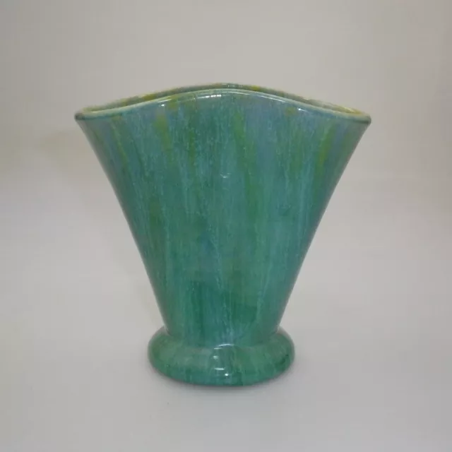 John Campbell Australian Pottery Fan Vase