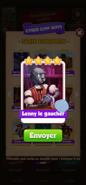 Lenny Le Gaucher !!!! Coin master X 3.