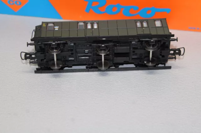 Roco 44208C 3-Achser Personenzug-Postgepäckwagen Post3 DRG Gauge H0 Boxed 2