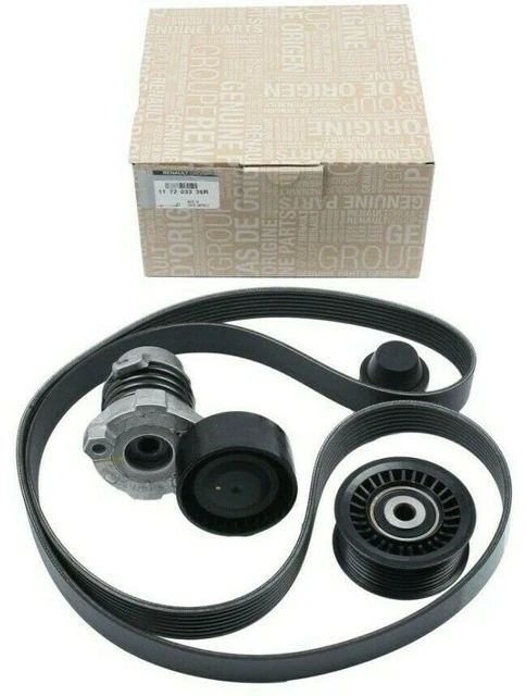 Kit Tendeur De Courroie D'origine 7PK1569 Renault 0.9-1.2 TCE Clio IV 117203336R