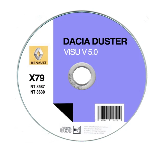 DACIA DUSTER (X79) Electrical Schematics - Wiring Diagrams £12.28