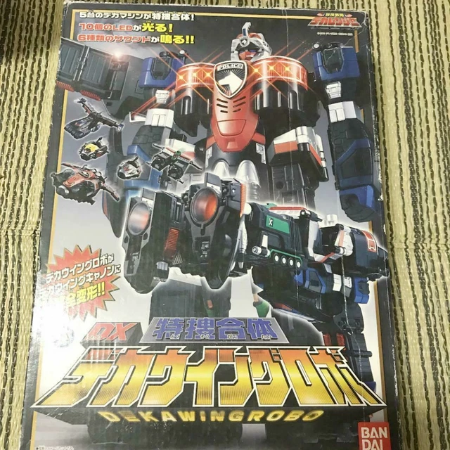 Power Rangers Deka Ranger POWER RANGERS S.P.D. Dekaranger DX Tokusou Gattai DekaWing Robo BANDAI ...