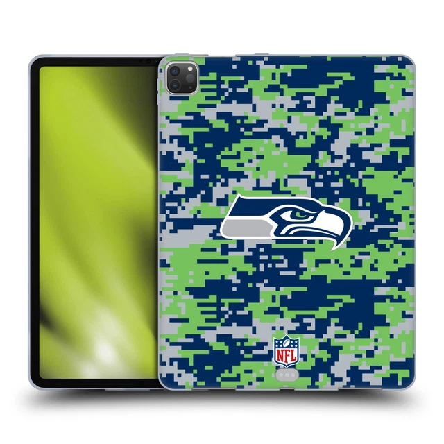 Official Nfl Seattle Seahawks Graphics Soft Gel Case For Apple Samsung Kindle