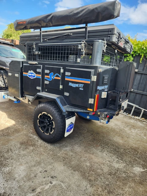 Off Road Camper Trailer New Rooftop Tent Camper Trailer with Awing