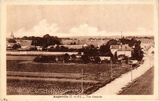 CPA Angerville Vue Generale FRANCE (1371544)